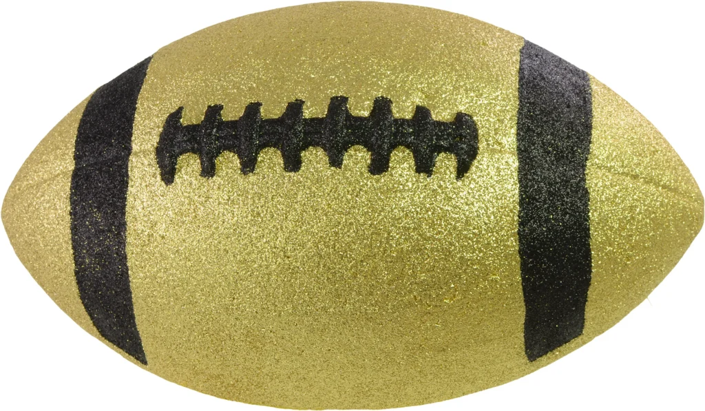 11 Football Accent Metallic Gold Black 11 Football Accent Metallic Gold Black