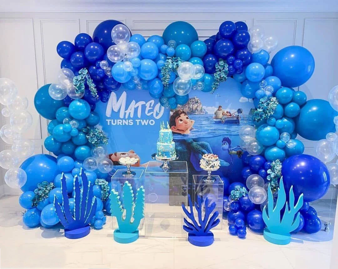 127217pcs Marine Theme Balloon Garland