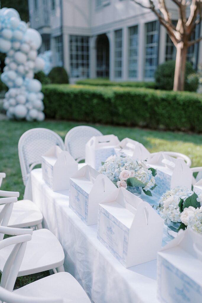 A Very Blue And White Birthday A Very Blue And White Birthday