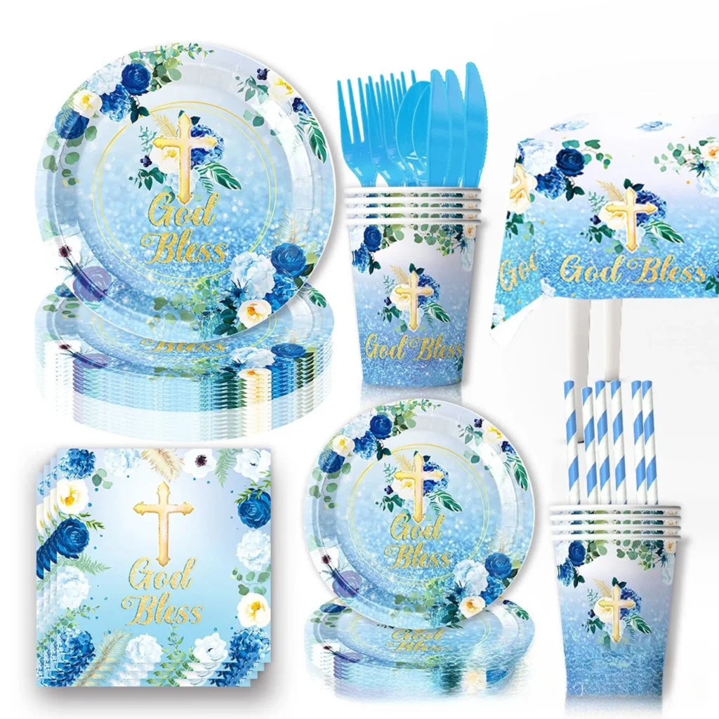 Baptism Party Tableware Baptism Party Tableware