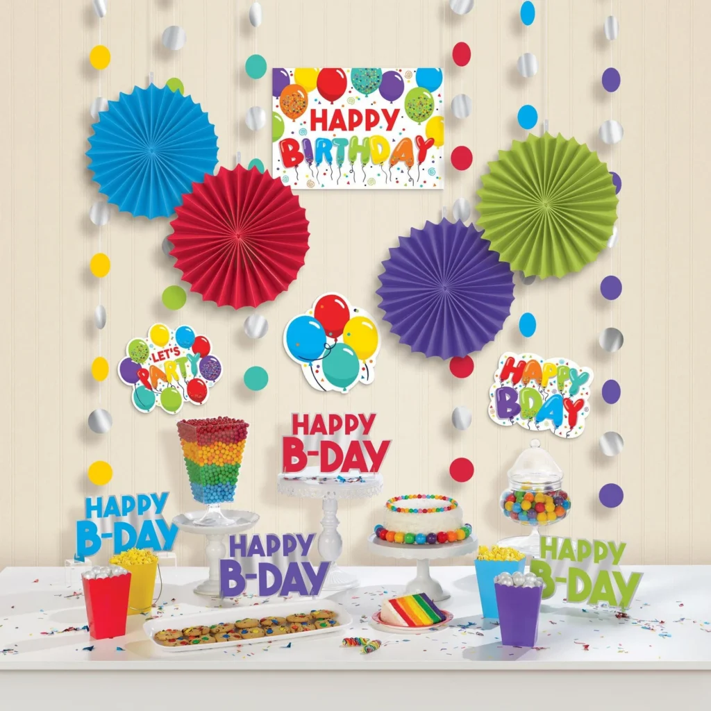 Birthday Balloons Room Decorating Kit 18ct Birthday Balloons Room Decorating Kit 18ct