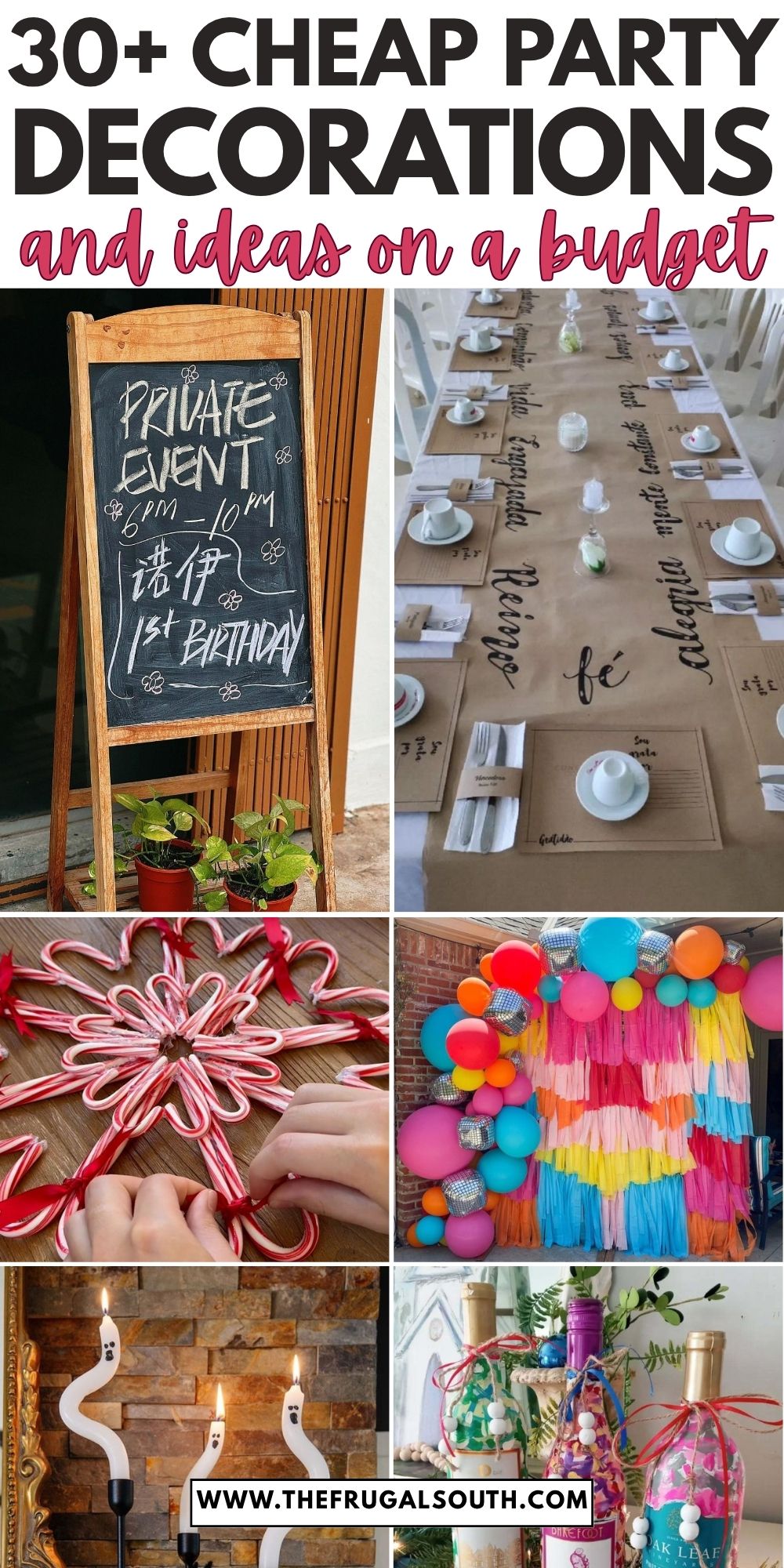 Cheap Party Decorations And Ideas