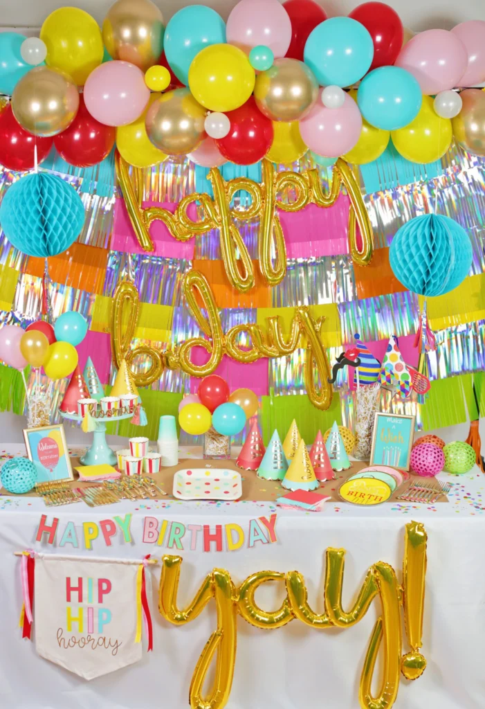 Classic Birthday Party In A Box Large Classic Birthday Party In A Box Large