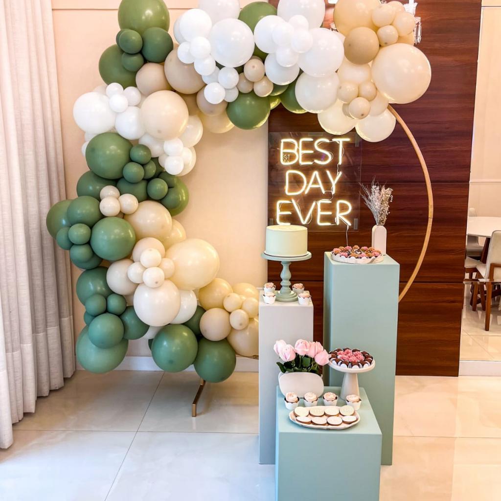 Decoracao Pronta Adulto Verde