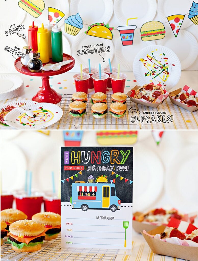 Food Truck Birthday Party Ideas Food Truck Birthday Party Ideas
