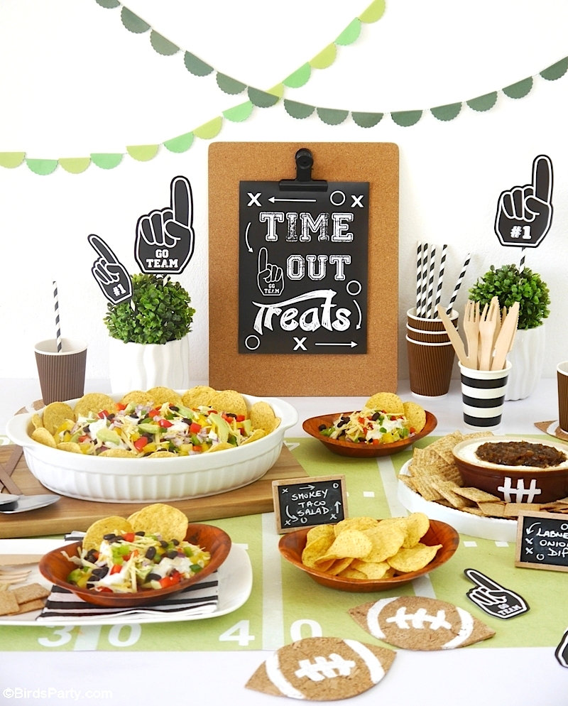 Game Day Football Recipes Decor Diy Free Printables Game Day Football Recipes Decor Diy Free Printables