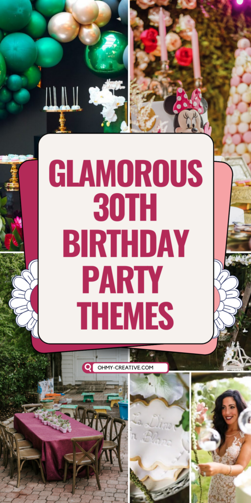 Glamorous 30th Birthday Party Themes Glamorous 30th Birthday Party Themes