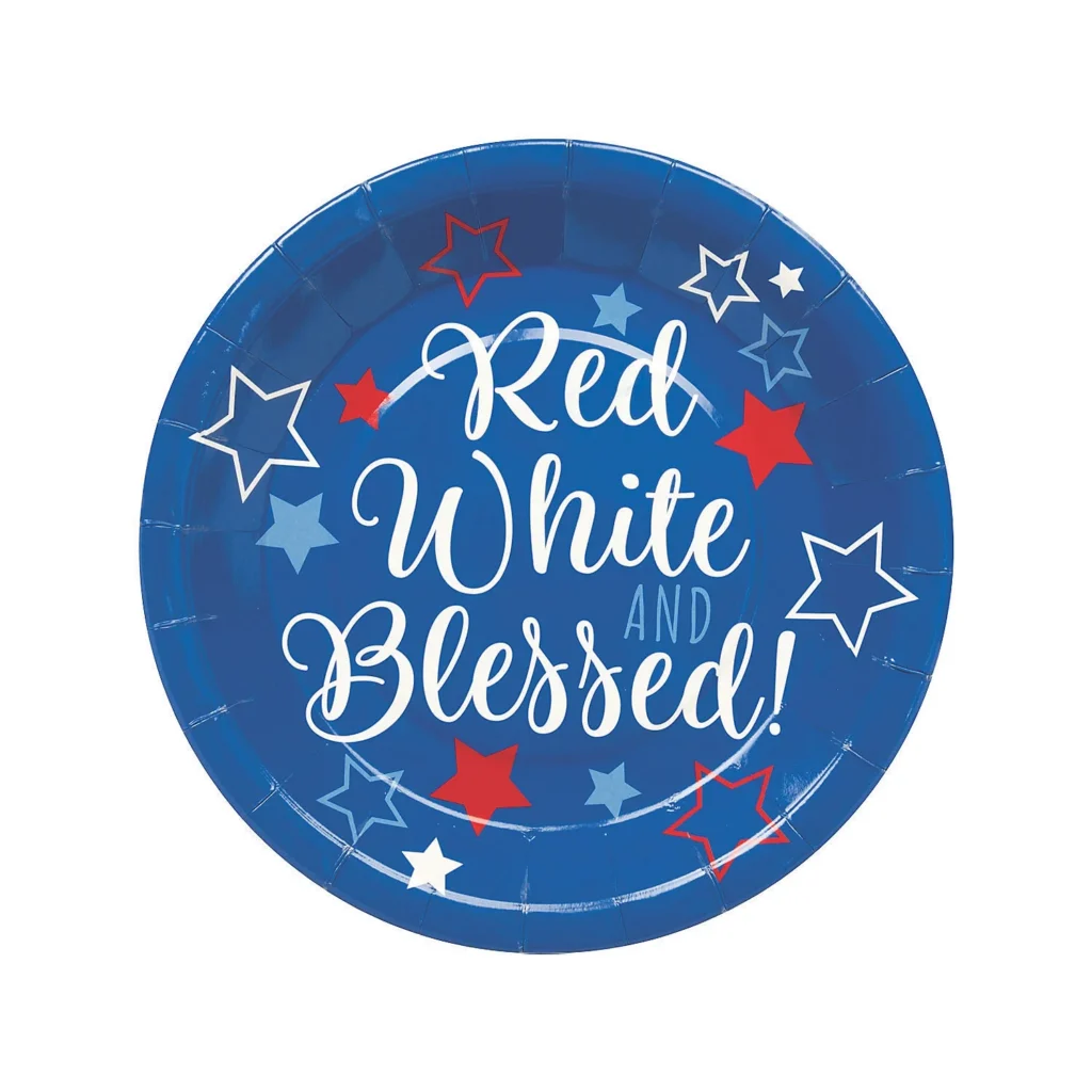 God Bless America Dinner Plates 8Pc Party Supplies 8 Pieces God Bless America Dinner Plates 8Pc Party Supplies 8 Pieces