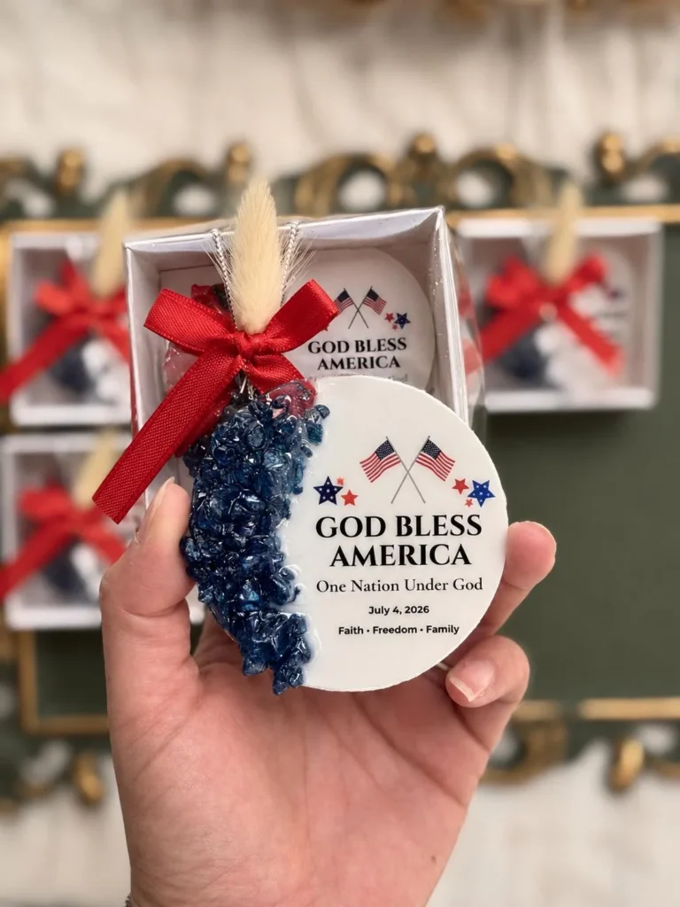 God Bless America Magnet Favor 4th Of God Bless America Magnet Favor 4th Of