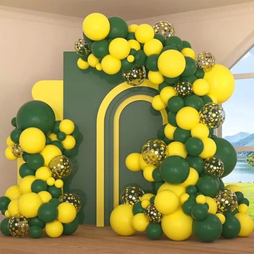 Green Yellow Balloons Green Yellow Balloons