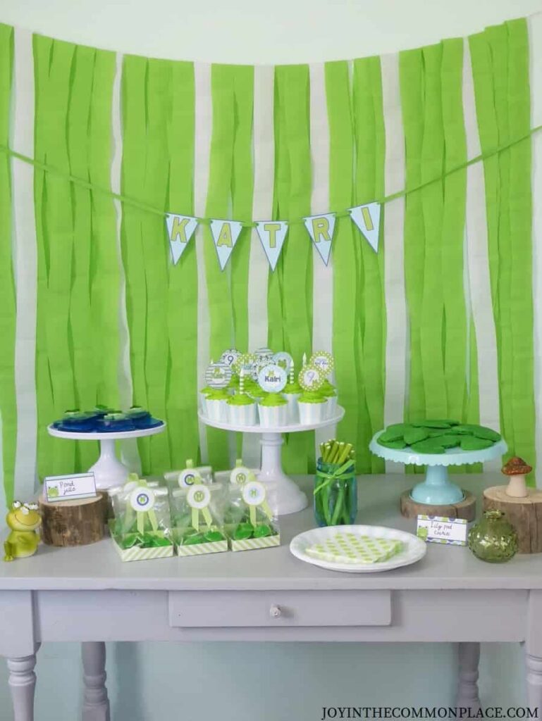 Host A Frog Themed Birthday Party