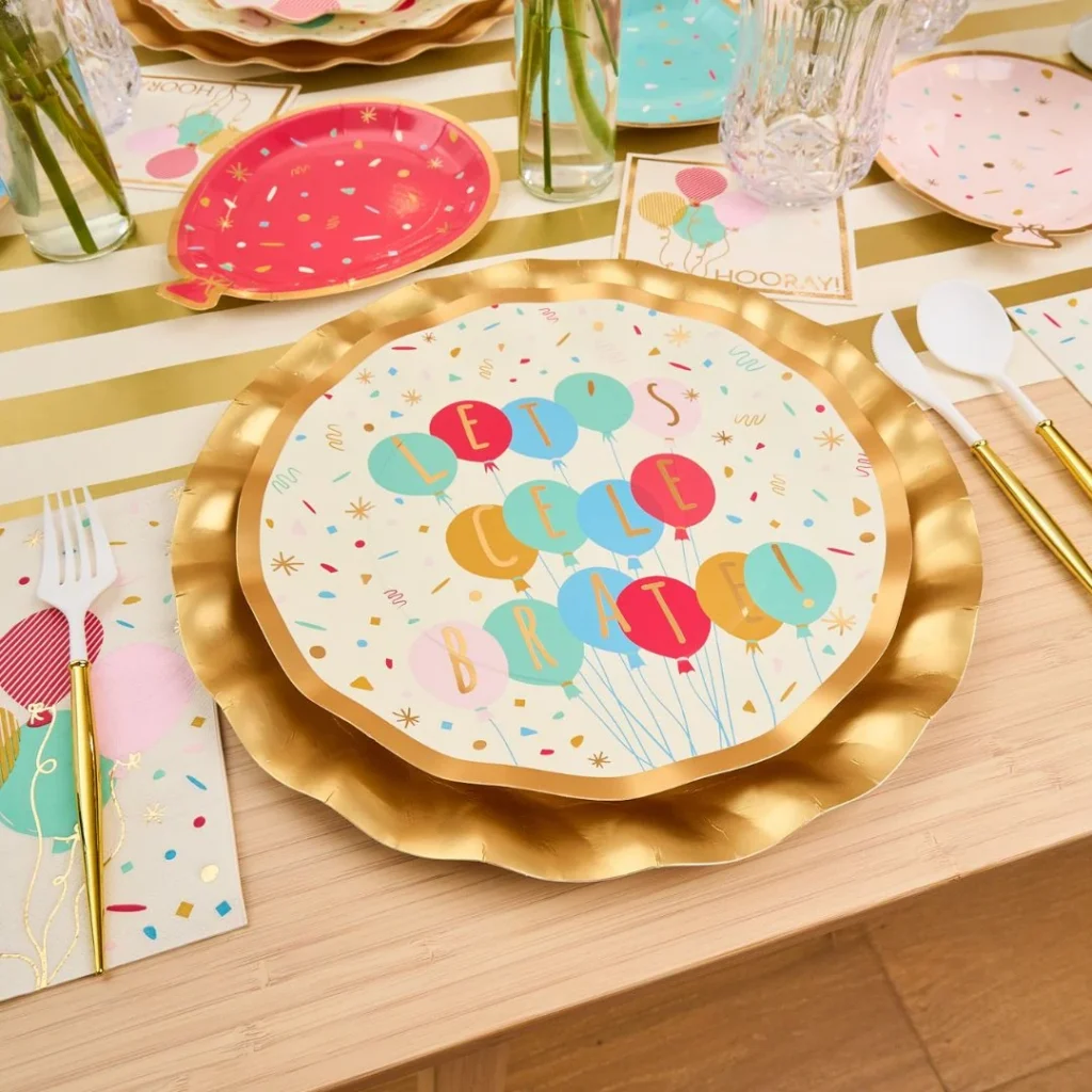 Lets Celebrate Table Setting Lets Celebrate Table Setting