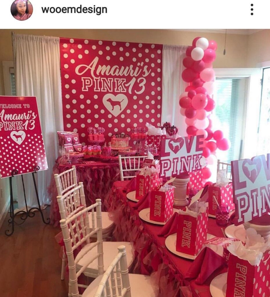 Love Pink Victorias Secret Day Partyhappy Hour Bab