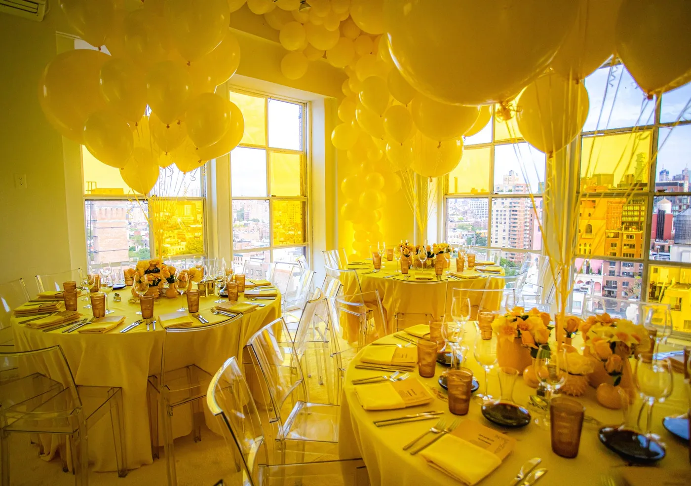 Monochromatic Party Theme