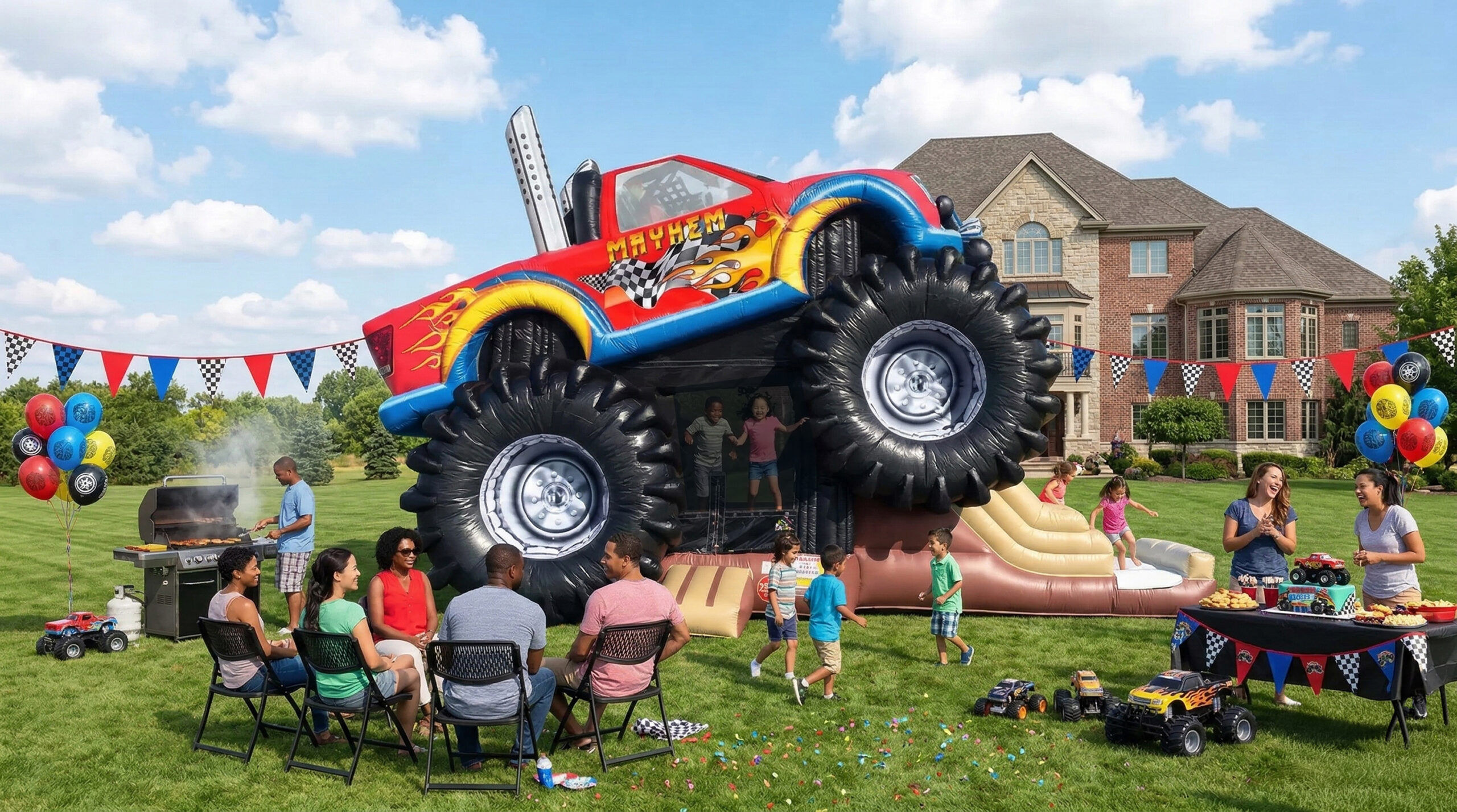 Monster Deluxe Truck Combo