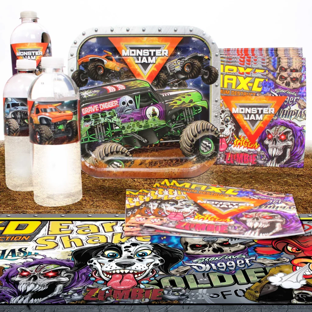 Monster Jam Party Supplies Monster Jam Party Supplies