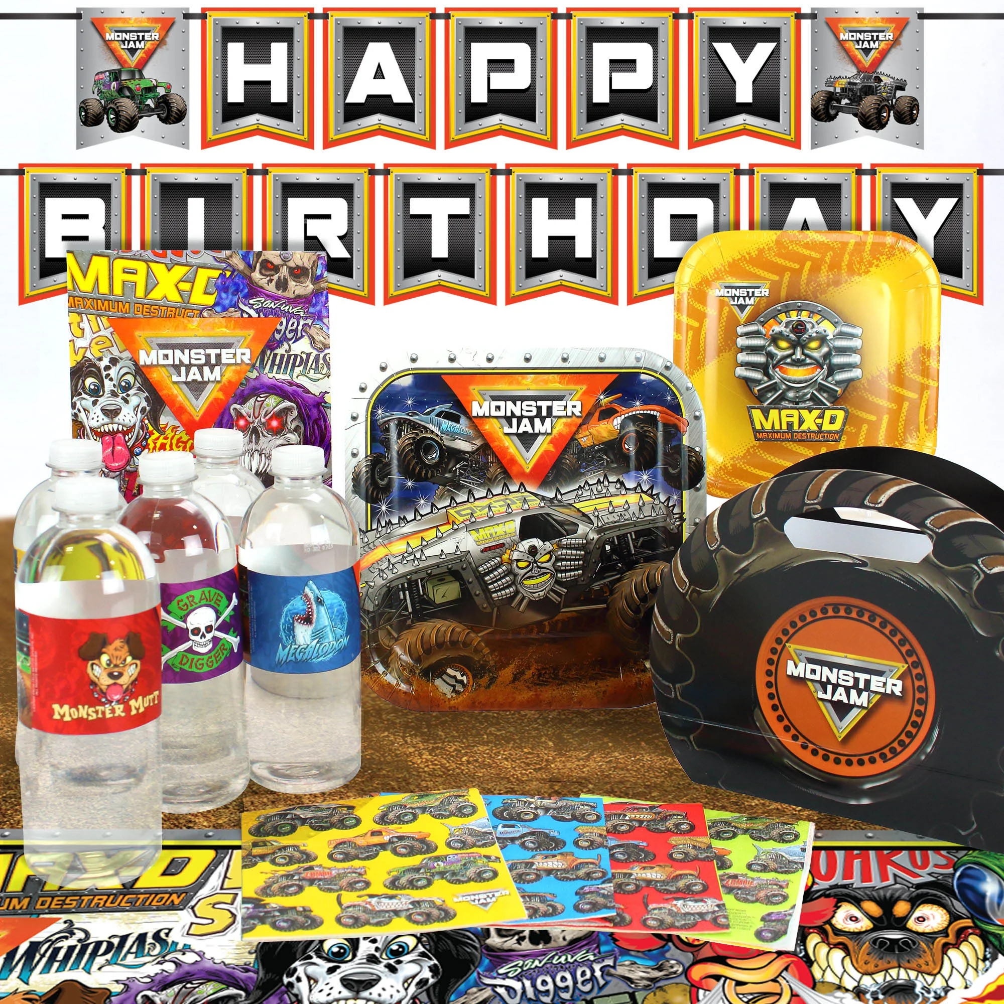 Monster Jam Party Supplies