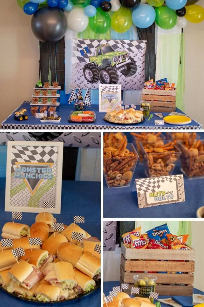 Monster Truck Birthday Party Monster Truck Birthday Party