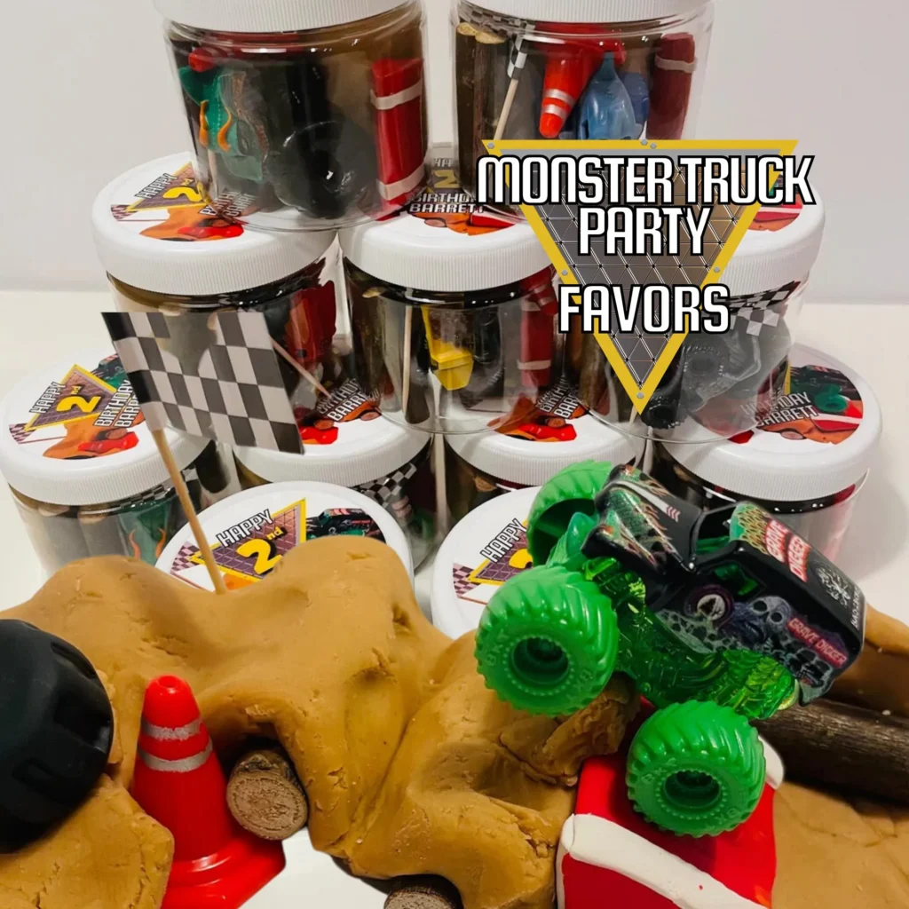 Monster Truck Party Favors Mini Truck