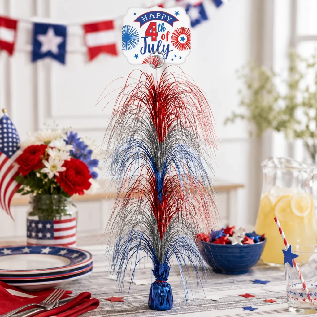 Painted Patriotic Party Kit For 8 Guests