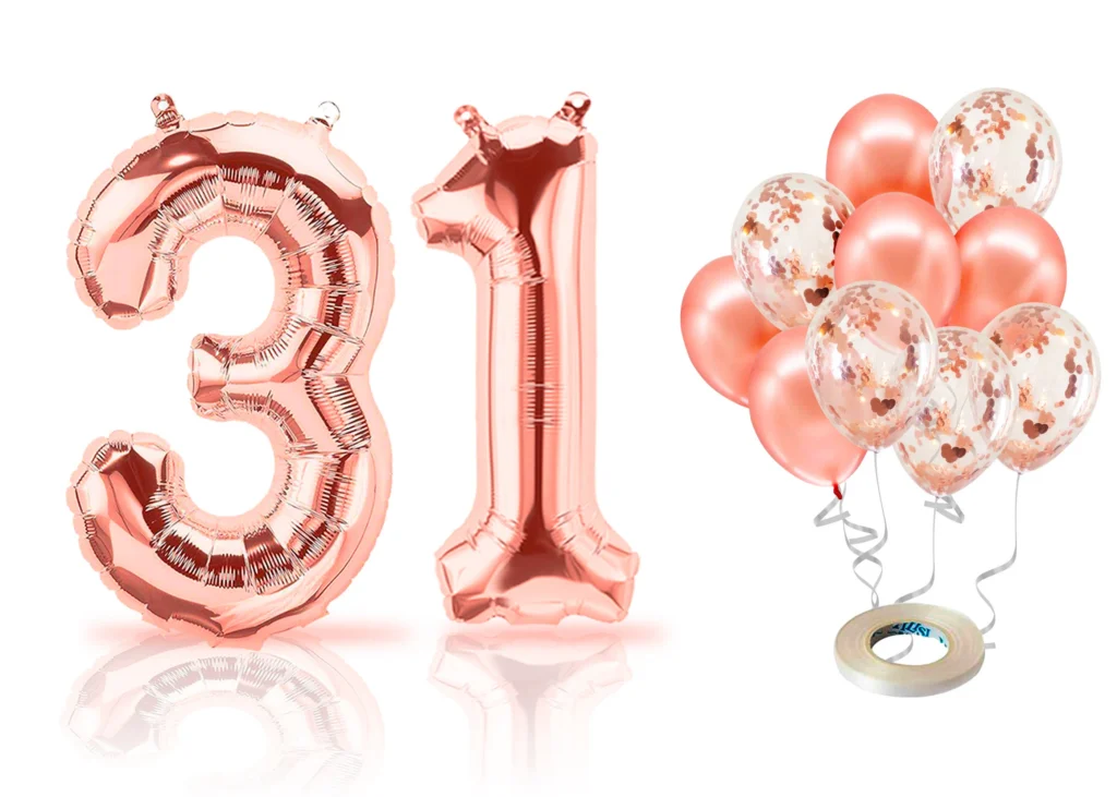 Paris Products 31st Birthday Rose Gold Paris Products 31st Birthday Rose Gold