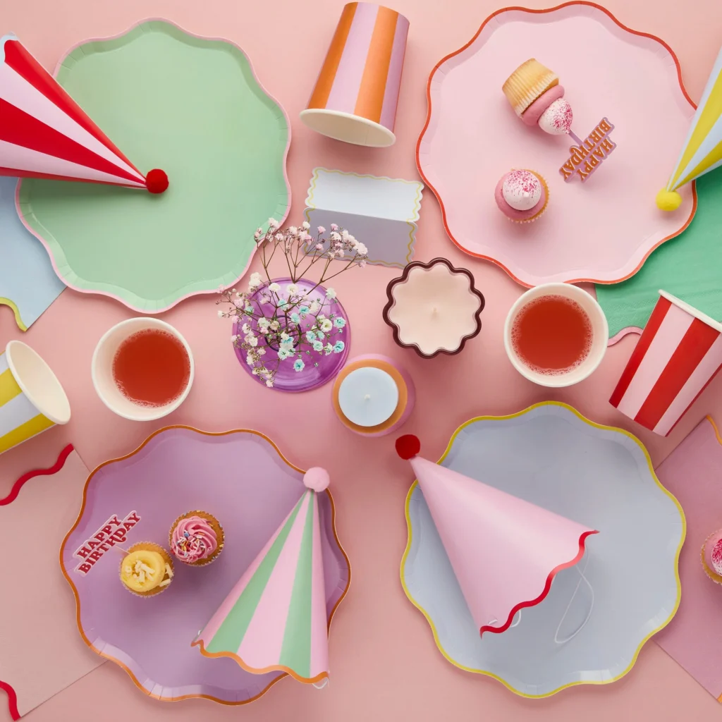 Party Supplies By Colour