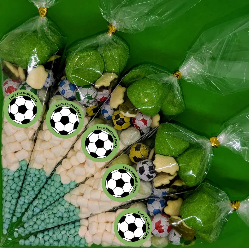 Personalised Pre Filled Football Sweet Personalised Pre Filled Football Sweet