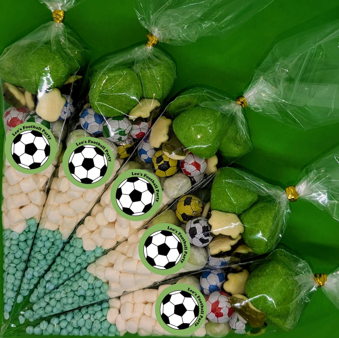 Personalised Pre Filled Football Sweet