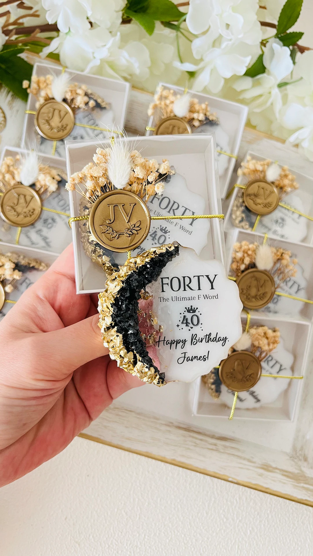Personalized Birthday Party Magnet Favor