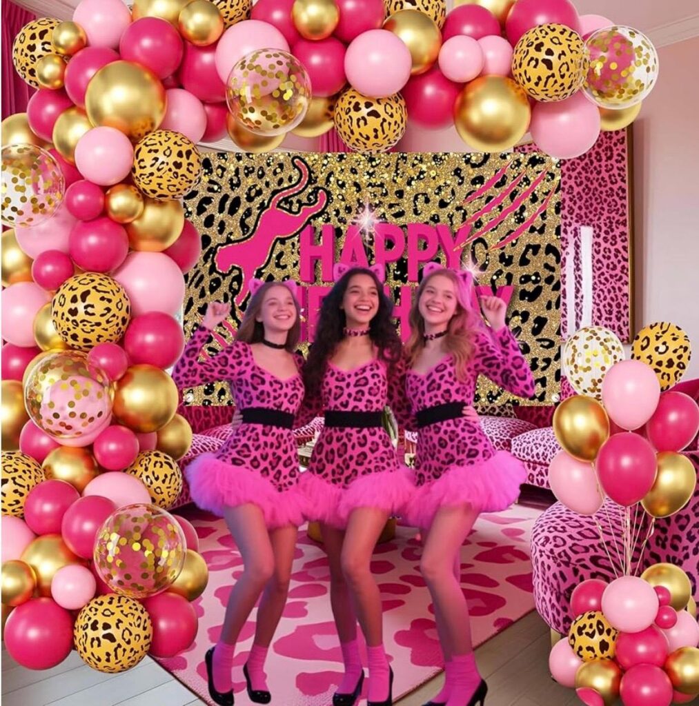 Pink Leopard Print Birthday Party Pink Leopard Print Birthday Party