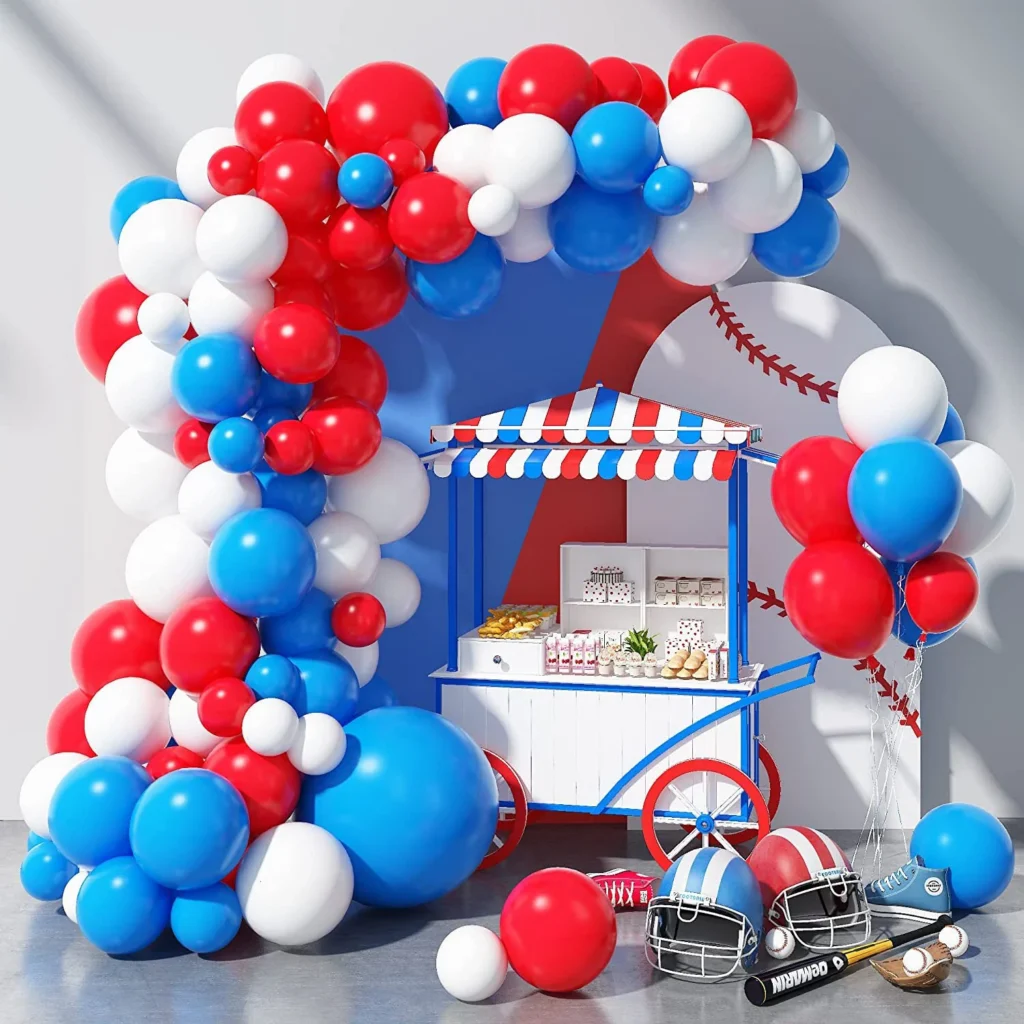 Red White And Blue Balloon Garland Kit Red White And Blue Balloon Garland Kit