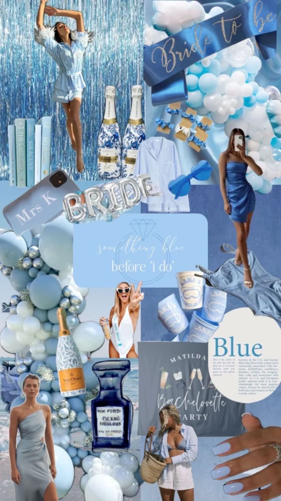 Something Blue Party Theme Kit Something Blue Party Theme Kit