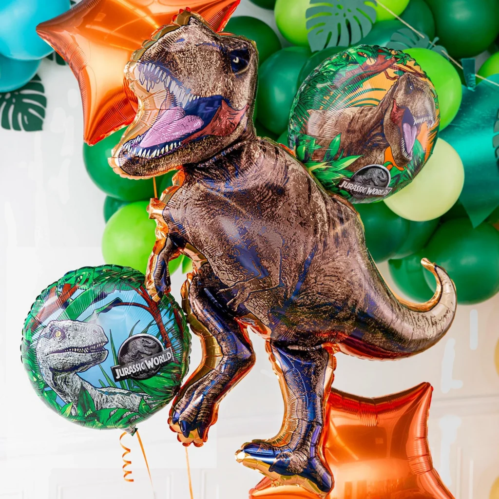 T Rex Foil Balloon 31in Jurassic World T Rex Foil Balloon 31in Jurassic World